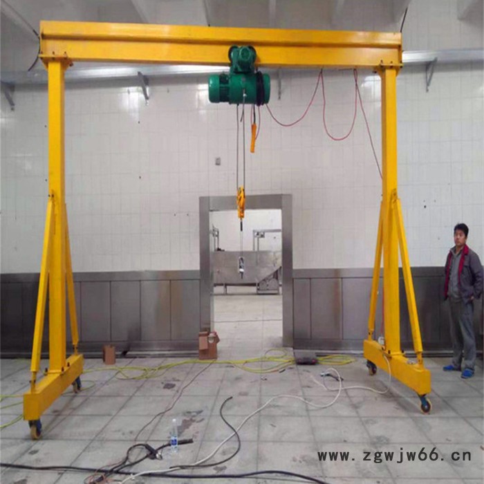 厂家生产定做可拆卸式龙门架 3吨5吨万向轮小型升降电动龙门架图2