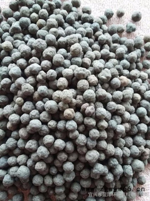 蓝洋环保填料    批量供应    过滤材料  生物净水陶粒滤料   污水处理陶粒滤料    价格 从优   3-5mm图6