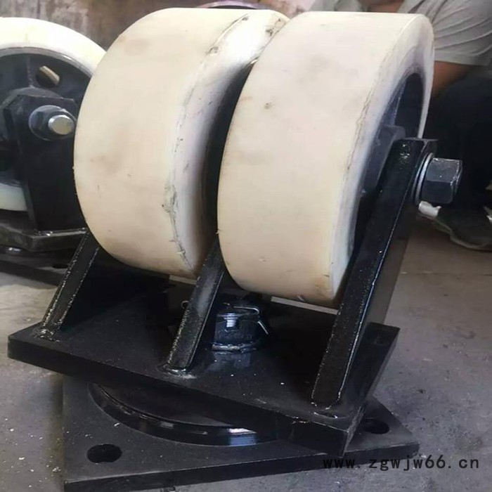 10寸12寸重型尼龙脚轮万向轮 超重型万向脚轮3吨 5吨 10吨 加重型万向脚轮图6