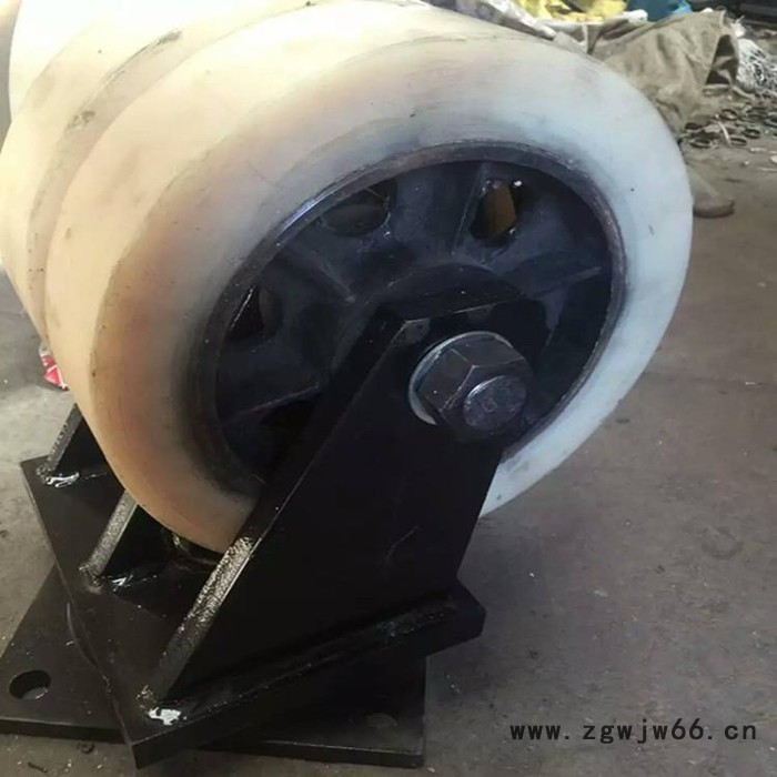 10寸12寸重型尼龙脚轮万向轮 超重型万向脚轮3吨 5吨 10吨 加重型万向脚轮图2