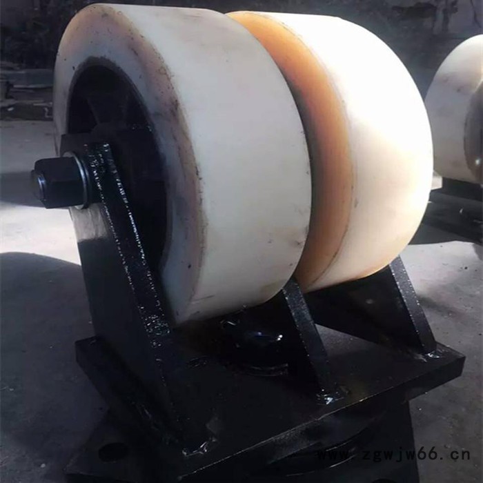 10寸12寸重型尼龙脚轮万向轮 超重型万向脚轮3吨 5吨 10吨 加重型万向脚轮图3