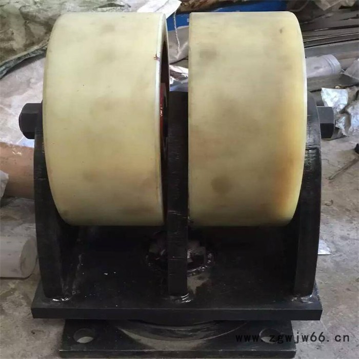 10寸12寸重型尼龙脚轮万向轮 超重型万向脚轮3吨 5吨 10吨 加重型万向脚轮图4