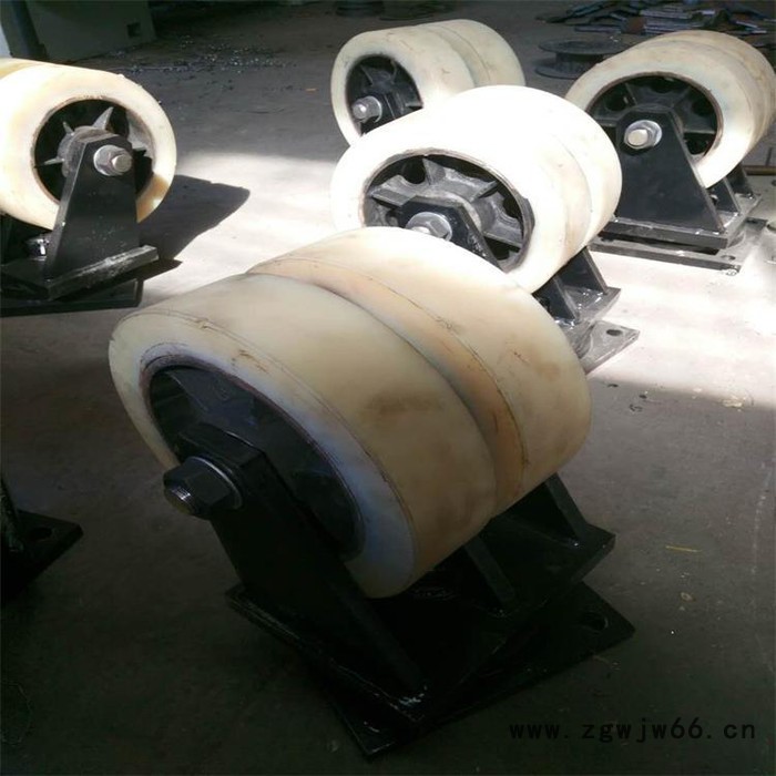 10寸12寸重型尼龙脚轮万向轮 超重型万向脚轮3吨 5吨 10吨 加重型万向脚轮图5