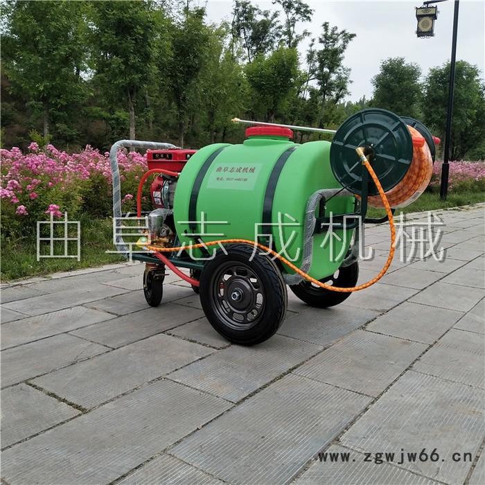 车辆清洗消毒高压清洗机 万向轮转动农用打药机 远射程喷洒喷雾器图4