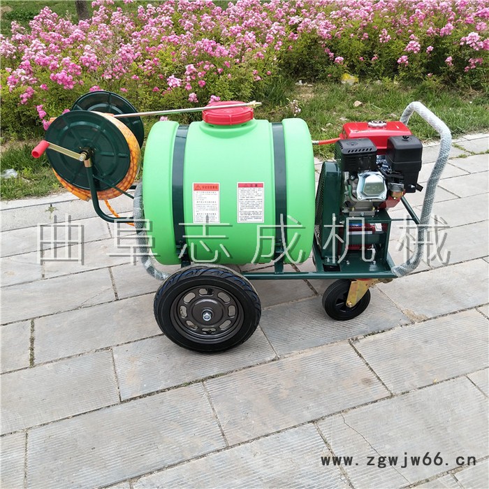 车辆清洗消毒高压清洗机 万向轮转动农用打药机 远射程喷洒喷雾器图6