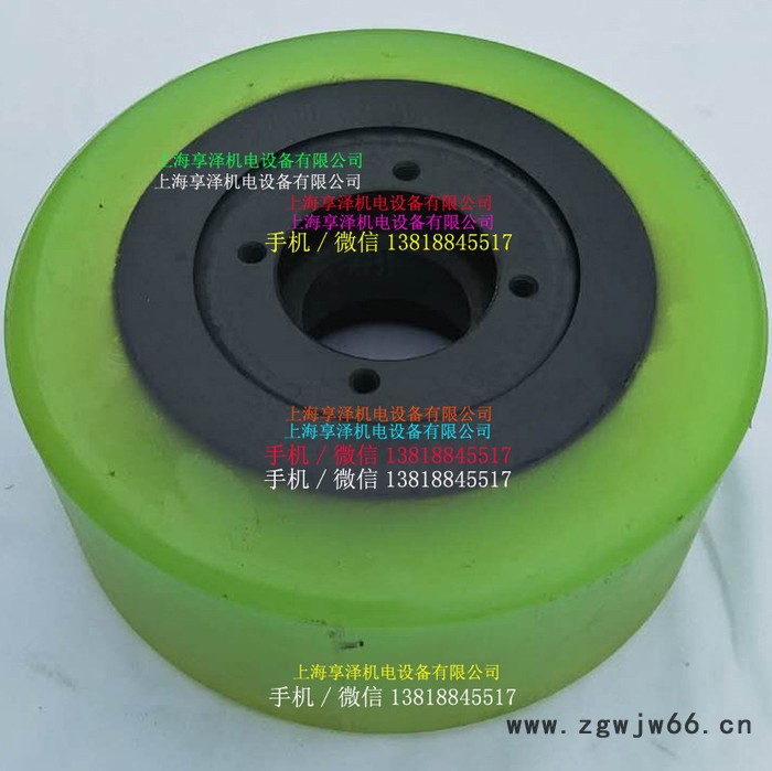 力至优叉车FBR18平衡轮万向轮子 力至优脚轮附加轮胎 NICHIYU支撑轮 橡皮轮胎 包胶轮 加胶轮图2