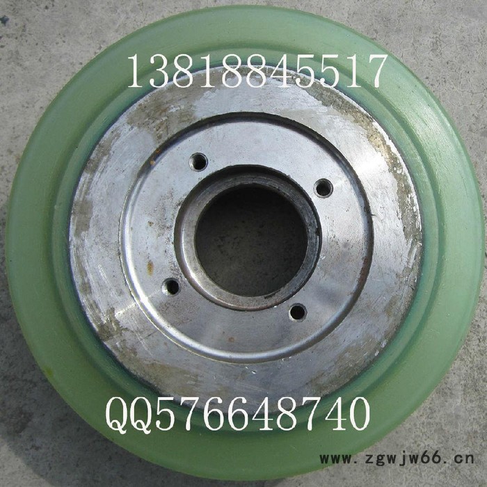 力至优叉车FBR18平衡轮万向轮子 力至优脚轮附加轮胎 NICHIYU支撑轮 橡皮轮胎 包胶轮 加胶轮图4