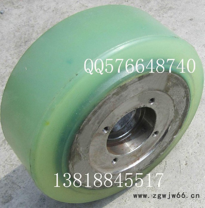 力至优叉车FBR18平衡轮万向轮子 力至优脚轮附加轮胎 NICHIYU支撑轮 橡皮轮胎 包胶轮 加胶轮图5