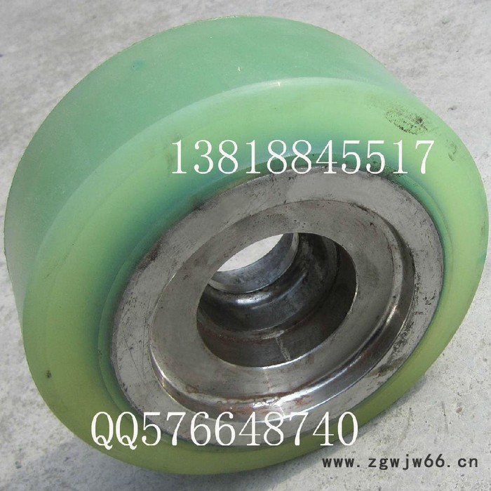 力至优叉车FBR18平衡轮万向轮子 力至优脚轮附加轮胎 NICHIYU支撑轮 橡皮轮胎 包胶轮 加胶轮图3