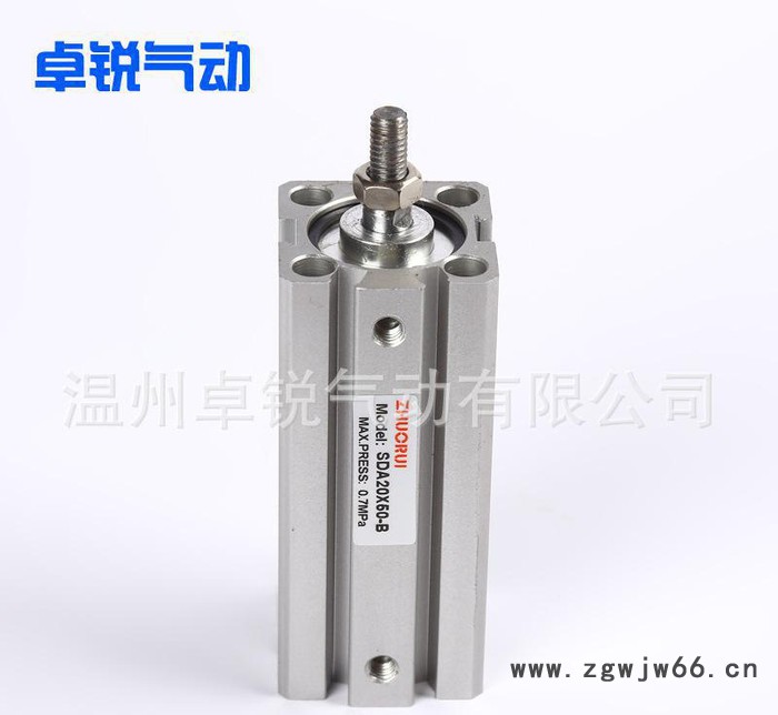 SDA20X50-B薄型气缸 气动元件气缸薄型缸 促销推图3