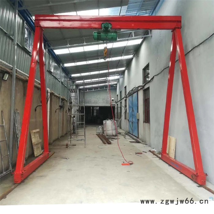 手推式龙门架 万向轮结构紧凑 电动移动式龙门架图6