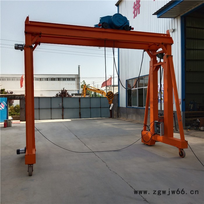 电动龙门架 2吨手推万向轮龙门架 简易移动龙门架图3