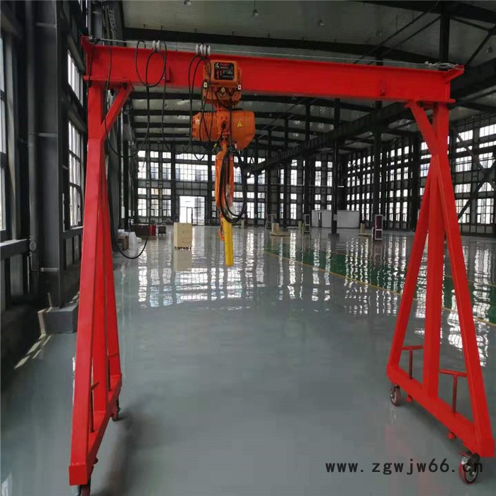 电动龙门架 2吨手推万向轮龙门架 简易移动龙门架图2