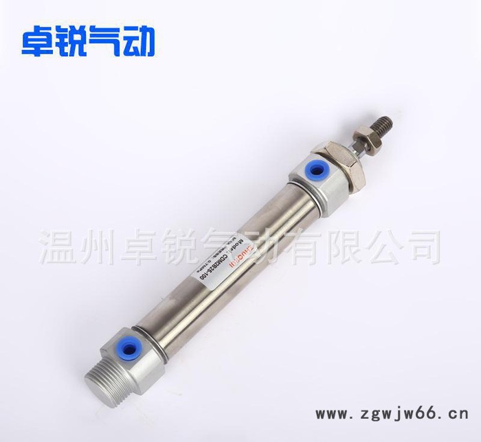 气动元件不锈钢气缸 CDM2B25-100不锈钢迷你缸 操作图2