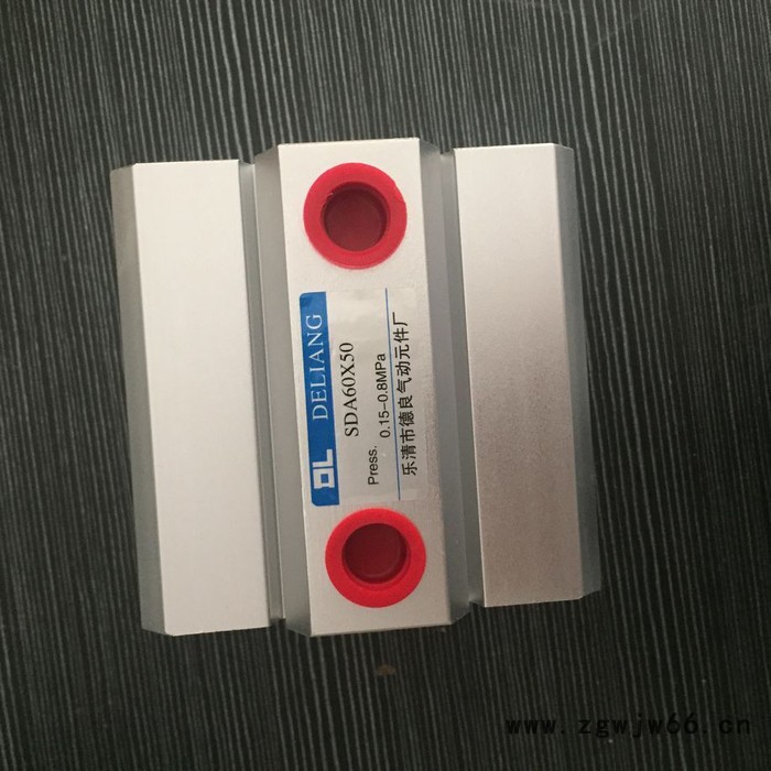 SDA 系列薄型气缸SDA125*20德良气动元件薄型气缸 SDA125*100图3