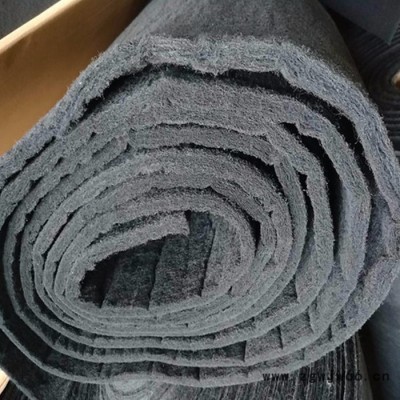 专业生产  5mm黑色  除臭除味过滤材料  活性炭纤维过滤棉网 活性炭过滤棉