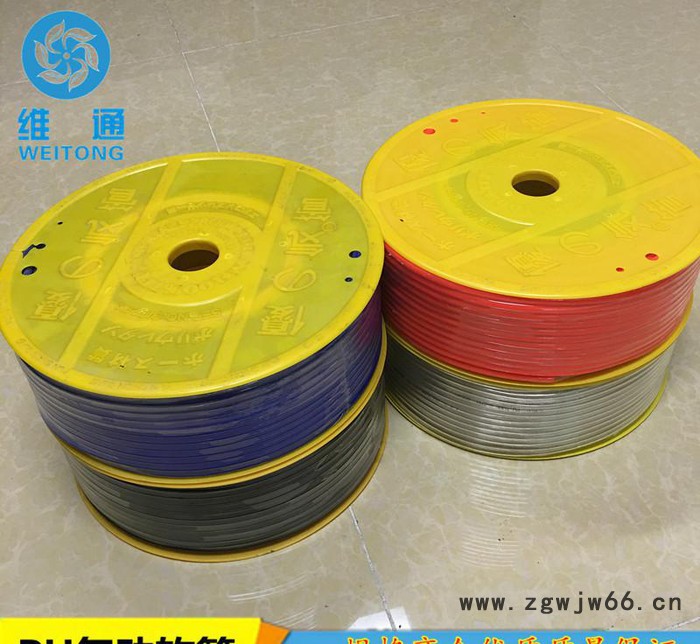 气动元件 PU管 PU气动软管6*4*100M 红蓝黑透明 空压气管气动软管图2