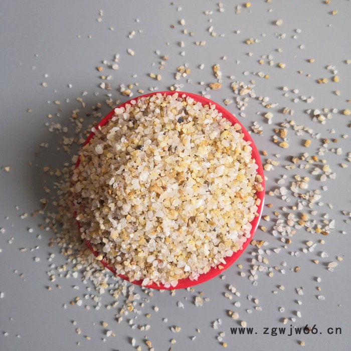 超辉供应水处理石英砂 10-20目 过滤材料  喷砂铸造 石英砂滤料图3