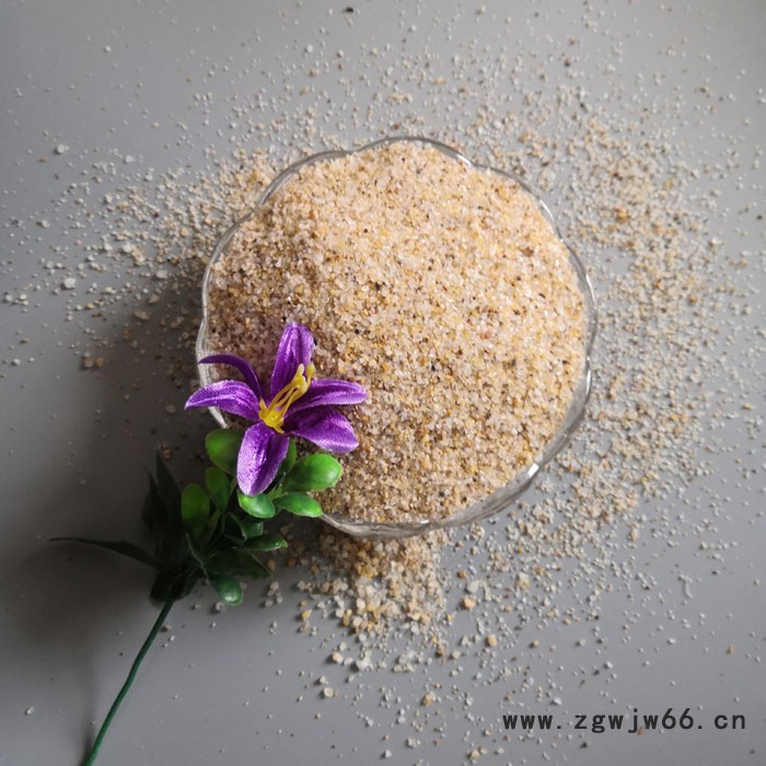 超辉供应水处理石英砂 10-20目 过滤材料  喷砂铸造 石英砂滤料图2