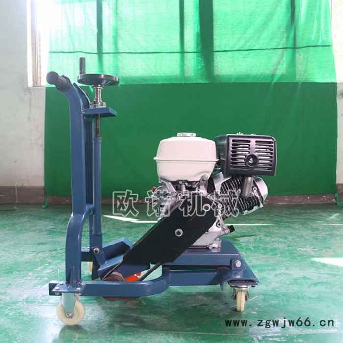 手推式地面括缝机 水泥地面刻槽机 万向轮式路面括缝机图4