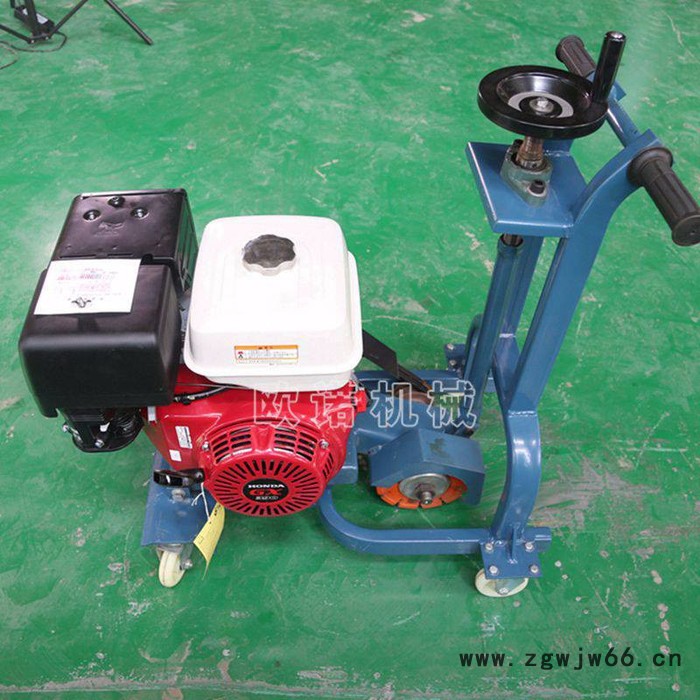 手推式地面括缝机 水泥地面刻槽机 万向轮式路面括缝机图3