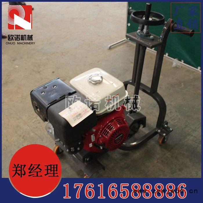手推式地面括缝机 水泥地面刻槽机 万向轮式路面括缝机图5