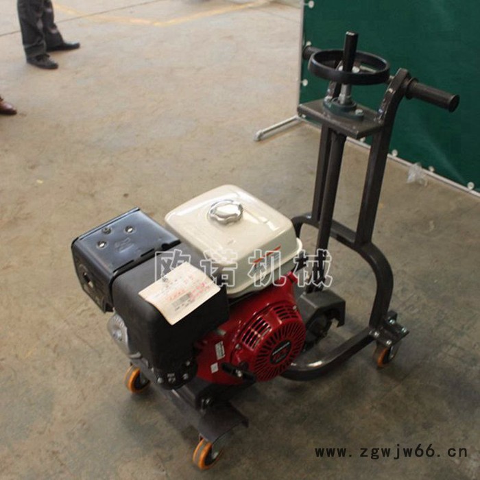 手推式地面括缝机 水泥地面刻槽机 万向轮式路面括缝机图2