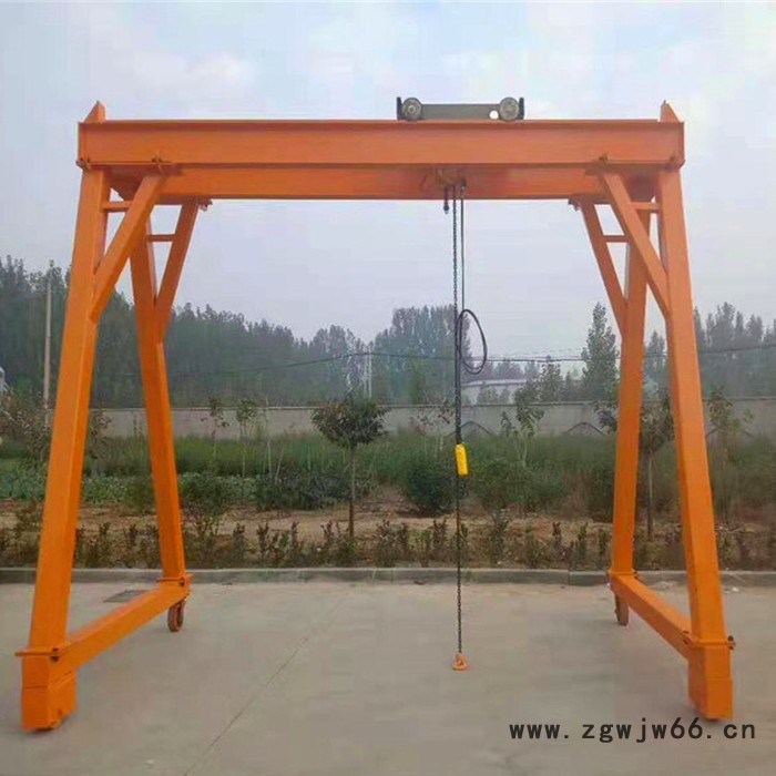 生产定制 移动式龙门架 车间工地用手推万向轮龙门架图2