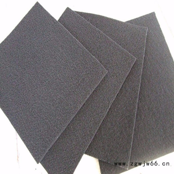 专业定做销售  异形滤材  5mm黑色  活性炭纤维过滤棉网 活性炭过滤材料图4