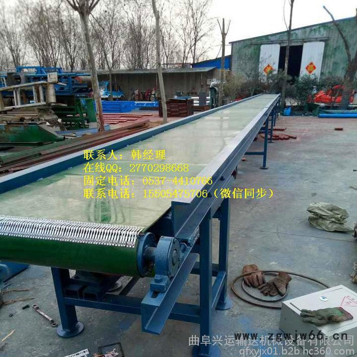 小型家用皮带输送机 万向轮移动带式输送机图5