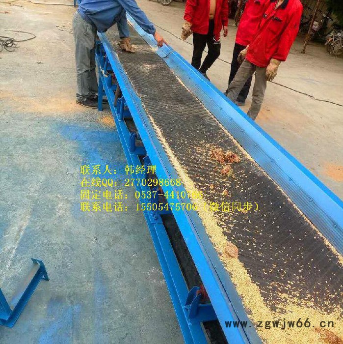 小型家用皮带输送机 万向轮移动带式输送机图3