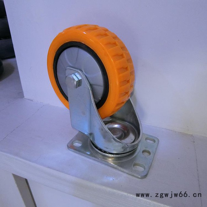 中型万向轮 中型聚氨酯轮  万向轮轻型万向轮图2