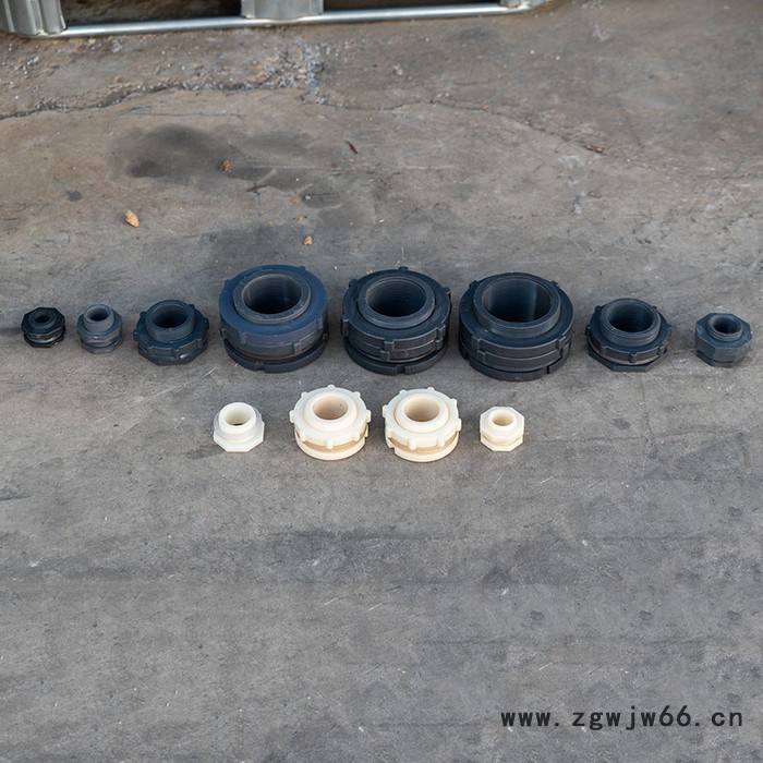 华社 配件 吨桶配件 定向轮 万向轮 接头 三通图2