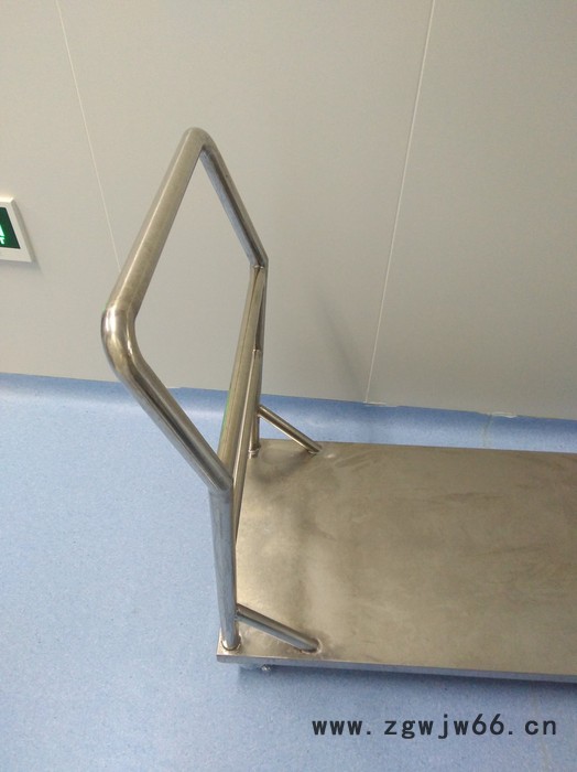 不锈钢周转车 304不锈钢手推车 不锈钢定制推车 万向轮静音手推车图6