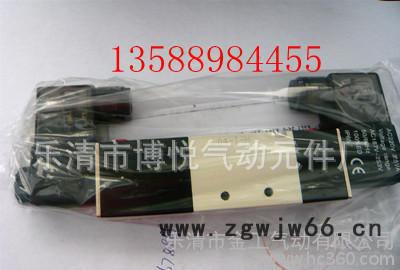 亚德客气动元件三位五通双线圈电磁阀4V430C-15图3
