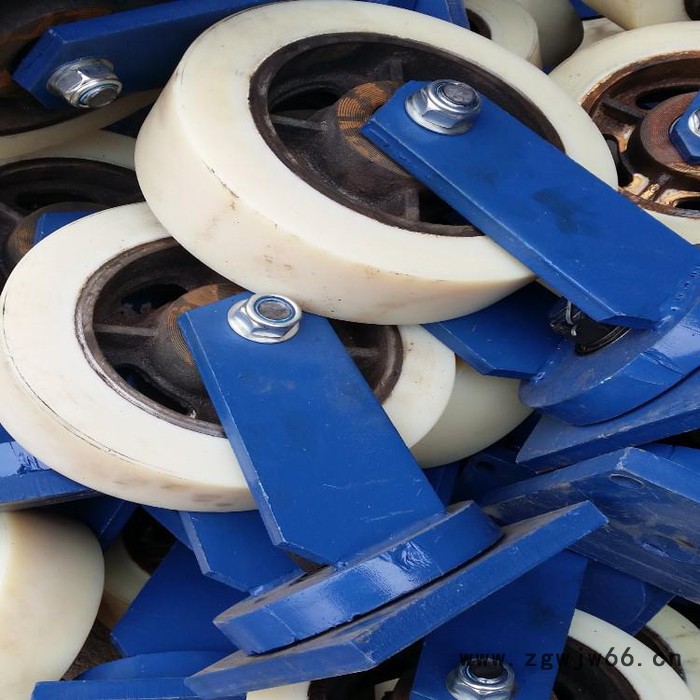 10寸超重型高强度尼龙万向脚轮 工业尼龙万向轮图2