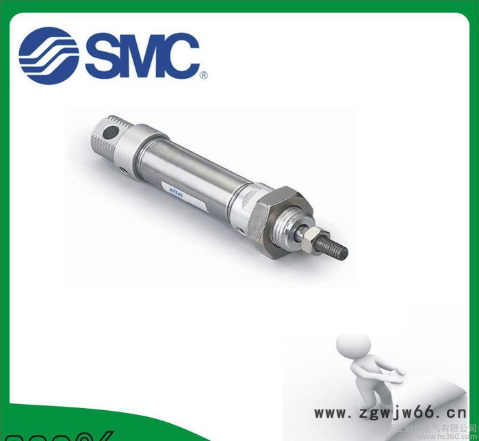 不锈钢微型气缸气动元件 小型迷你气缸CDJ2B10*100 质量三包