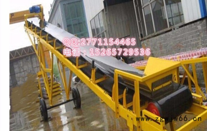 移动万向轮皮带机    重型运输机   爬坡皮带输送机33图2