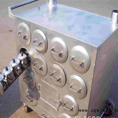 小吃摊烤地瓜炉 加厚环保地瓜炉 带有万向轮地瓜炉