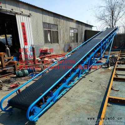 工地工业用皮带输送机 万向轮大倾角移动输送机 快速上料机