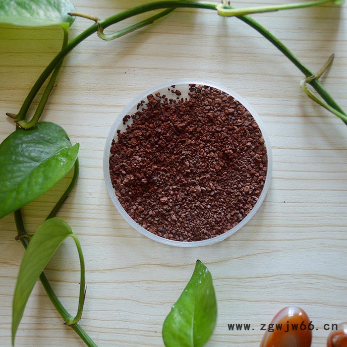 永卓 红火山石 多肉火山石颗粒 水族鱼缸过滤材料火山石颗粒图2