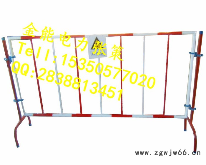 嘉兴下有万向轮安全围栏施工标准图4