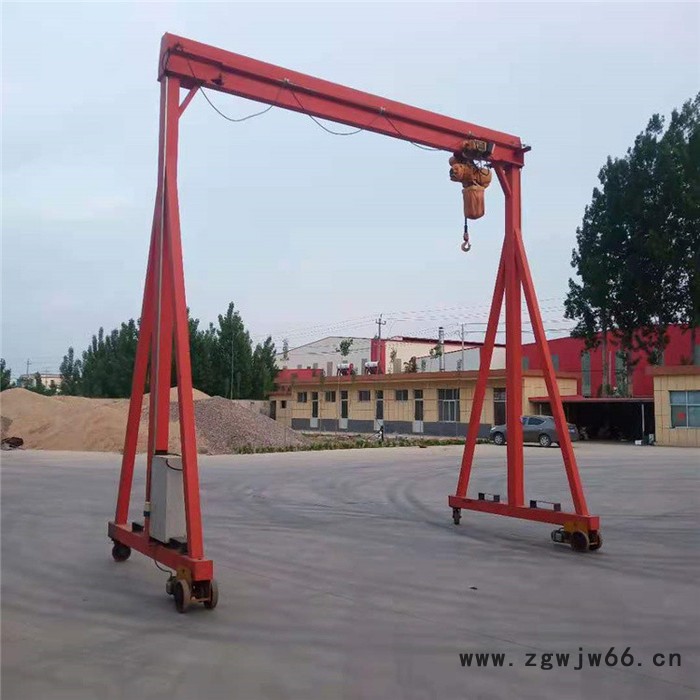 手推式龙门架 万向轮结构紧凑 电动移动式龙门架图8