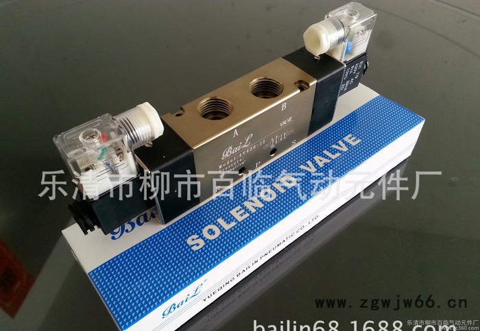 气动电磁阀,气动元件,亚德客型电磁阀,亚德客电磁阀,五通电磁阀,图2