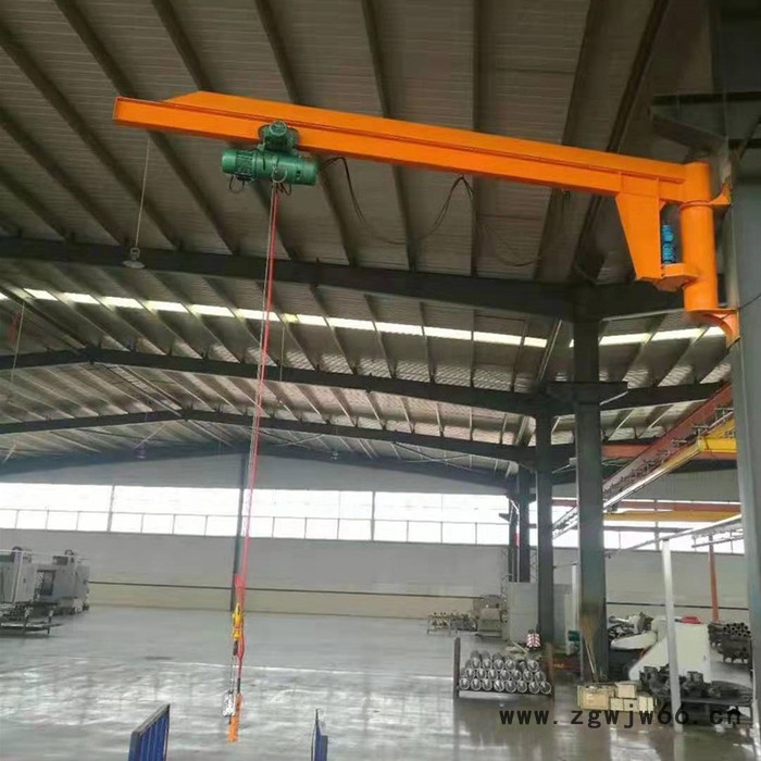 电动悬臂吊 移动悬臂吊 万向轮旋转手推悬臂吊 大量生产多种型号旋臂式起重吊机