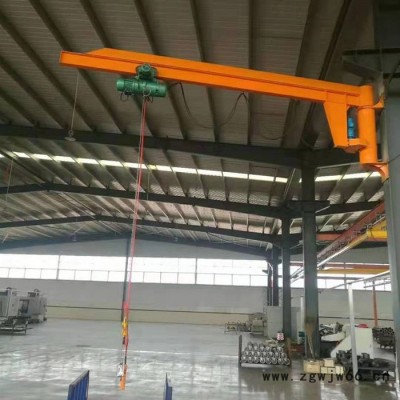 电动悬臂吊 移动悬臂吊 万向轮旋转手推悬臂吊 大量生产多种型号旋臂式起重吊机