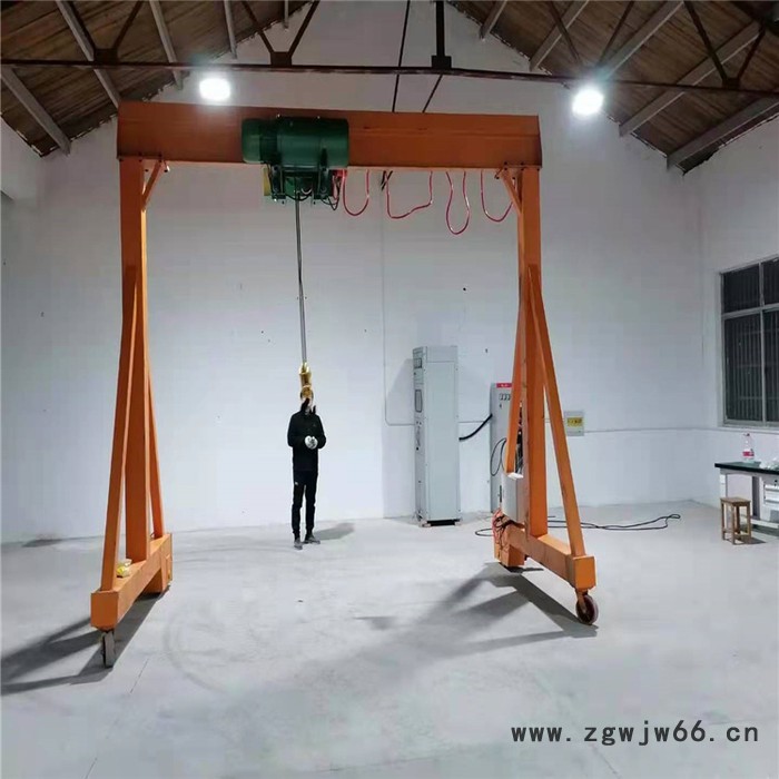 小型龙门架 1吨2吨3吨万向轮手推移动式简易龙门架图8