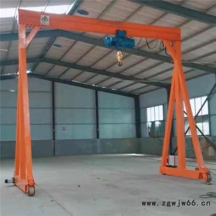 小型龙门架 1吨2吨3吨万向轮手推移动式简易龙门架图7