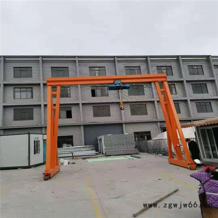 小型龙门架 1吨2吨3吨万向轮手推移动式简易龙门架图6