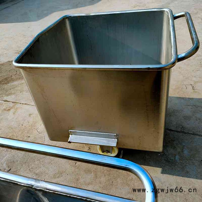 利顺 LS-XLC供应香肠加工厂用小推车 不锈钢带万向轮小料车图7